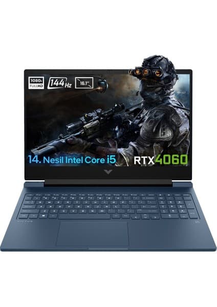 Hp Victus 16-R1057NT Intel Core I5-14500HX 9J260EA FR21 64 GB Ddr5 2 Tb SSD Rtx 4060 8gb 16,1\