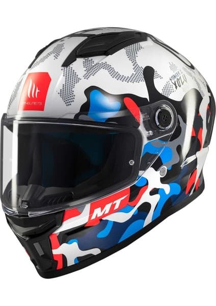 Mt Helmets mt Stınger 2 Yozu A7 Parlak Kapalı Kask