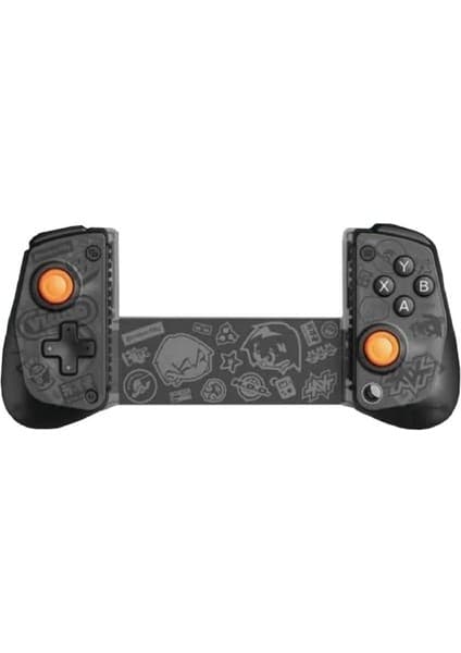 GameSir X5S Zenless Zone Zero Zzz Siyah Wireless Mobile Game Controller Nintendo Switch 2 ,ios, Android