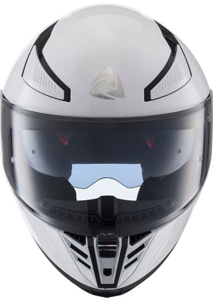 Nukrotech Nukro YM-853 Solid Gloss White Kask 8
