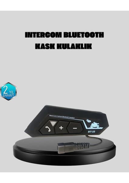 Azrlya Motosiklet Kask Kulaklığı Bluetooth 5.0 Gürültü Önleme ve Hızlı Bağlantı