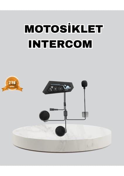 Adat Motosiklet Kaskı Için Bluetooth Kulaklık – Kablosuz, Mikrofonlu, Gürültü Azaltmalı BT22