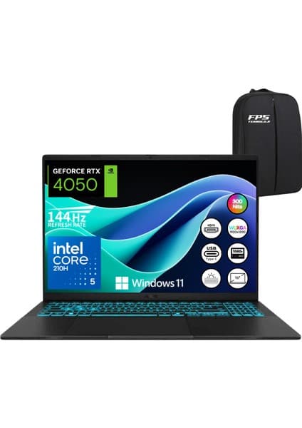 Asus Vivobook 16 Core 5 210H RTX4050 24GB Ram 2tb SSD 16\