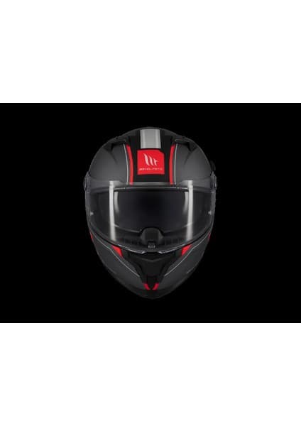 Mt Helmets Kask mt Braker Sv Charm B5 Mat Kırmızı 7