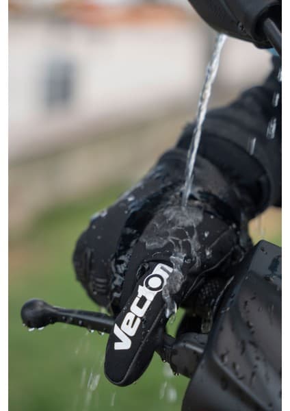 Tech90 Ce Onaylı Vecton Motosiklet Eldiveni Guanti Winter Pro 6