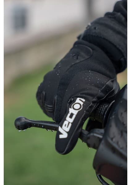 Tech90 Ce Onaylı Vecton Motosiklet Eldiveni Guanti Winter Pro 8