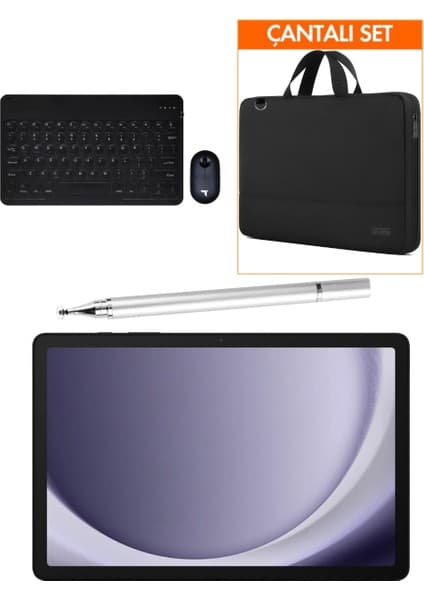 Samsung Galaxy Tab A9+ Plus 6gb 128GB 11'' Tablet+Kalem+Klavye+Çanta