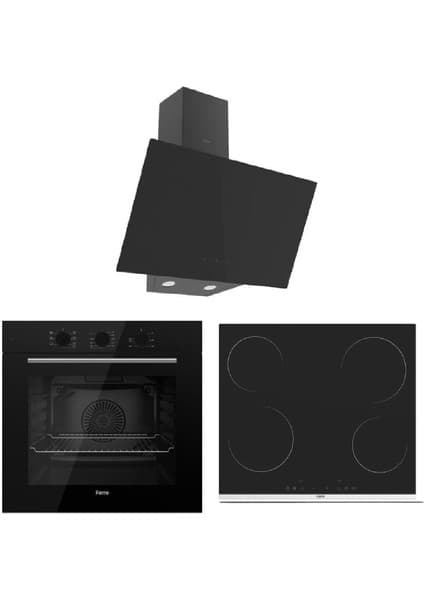Ferre Flowart Serisi (QBL62CS MS261 Elektirikli Ocak D077)