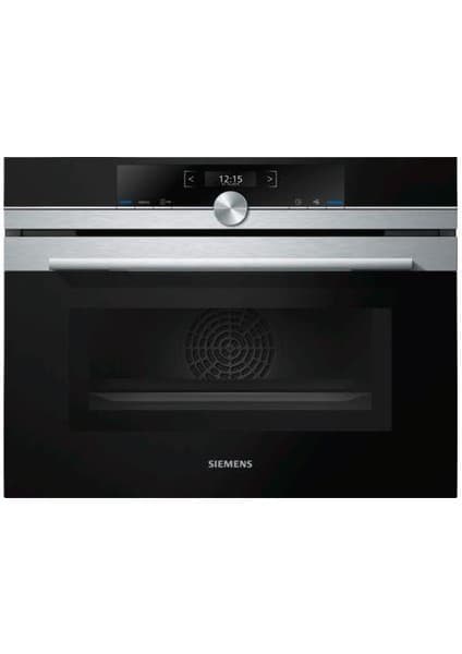 Siemens CM633GBS1 Ankastre Fırın Mikrodalgalı 6 Program Inox