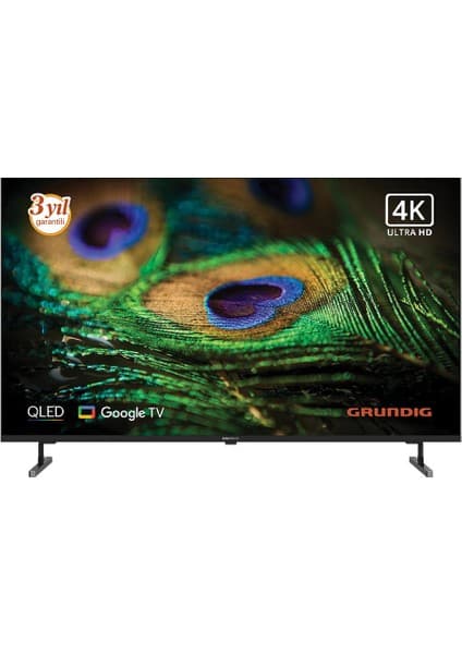Grundig 55GQ750A 55'' 139 Ekran Uydu Alıcılı 4K Ultra HD Google Smart QLED TV