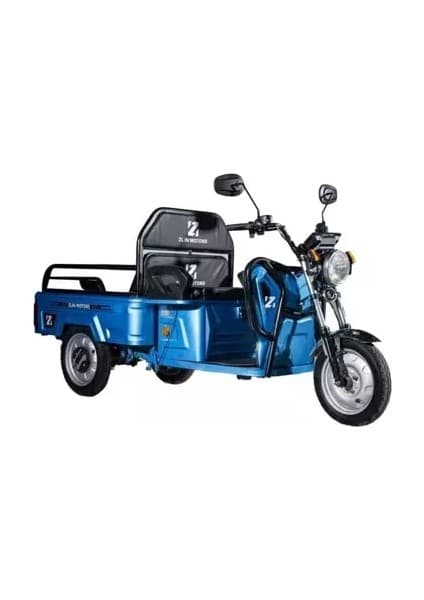 Zlin Feniks Üç Tekerlekli Yük Taşıma Kasalı Elektrikli Moped