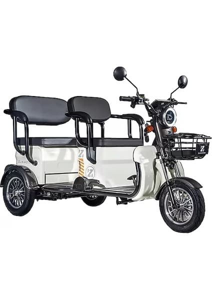 Zlin Troya Üç Kişilik Elektrikli Motosiklet