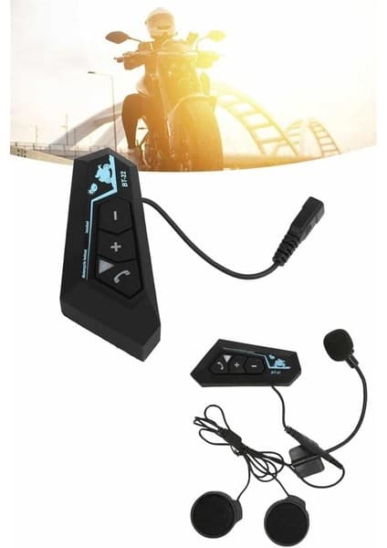 Femina Trendy Bluetooth Kask Kulaklığı Intercom 5.0 Bluetooth Android ve Ios Uyumlu