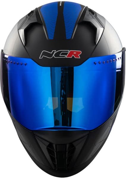 Emporium Ncr Stream Kapalı Kask Mavi Vizörlü (Ece-06) 7