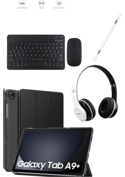 Samsung Glaxy Tab A9+ 8 GB 256 GB Tablet+Kılıf Klavye+Mosue+Kulaklık+Kalem