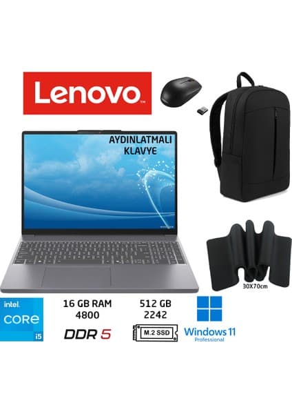 Lenovo ıp3 83K100Q0TR I5-13420H 16GB Ddr5 512GB SSD Wuxga 15.3\