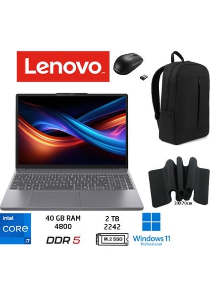Lenovo Ideapad Slim 3 Intel Core I7 13620H 40GB 2tb SSD 16\