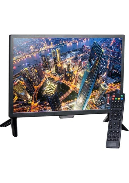 Twogo GO-2230 22" 56 Ekran Full HD LED Monitör TV (12V Girişli)