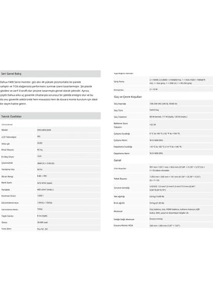 Dahua DHI-LM22-J300 21,5'' 21,5 İNÇ Fhd LED Monitör SİYAH 4