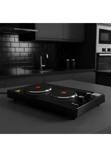 Kunhya Iki Gözlü Elektrikli Ocak | Ikili Elektrikli Ocak