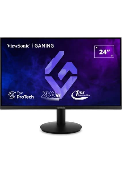 Viewsonic VX2425-HD-PRO 24 Inc 200Hz 1ms HDMI Dp HDR10 Fhd Va Gaming Monitör