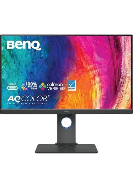 CetKing PD2705Q 27 Inç 2k Qhd IPS Fabrika Kalibre Bilgisayar Monitörü, Grafik Tasarım ve Video Düzenleme IÇIN,%100 Srgb, Dualview, Usb-C, 65W Güç Dağıtımı, Papatya Zinciri, HDR10 ve Cad/cam