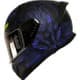 Motoanl Motosiklet Kaskı Ece 22.R06 Sertifikalı Double Vizör Full Face Kask Mision Blue 5
