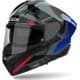 Airoh Aıroh Matryx Rocket Blue Red Gloss Kask 4