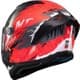 Mt Helmets Kask mt Stınger Ardent C5 Mat Siyah/kırmızı 3