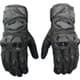 Motoanl Motosiklet Eldiveni Racing Full Koruma Leather Motorcu Eldiven Siyah 6