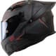 Motoanl Motosiklet Kask Ece 22.R06 Double Vizörlü Full Face Spoiler Motor Kaskı Beast Black 6