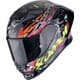 Scorpion Exo R1 Evo Iı Air Savage Spor Motosiklet Kaskı Siyah Mavi Pembe 6