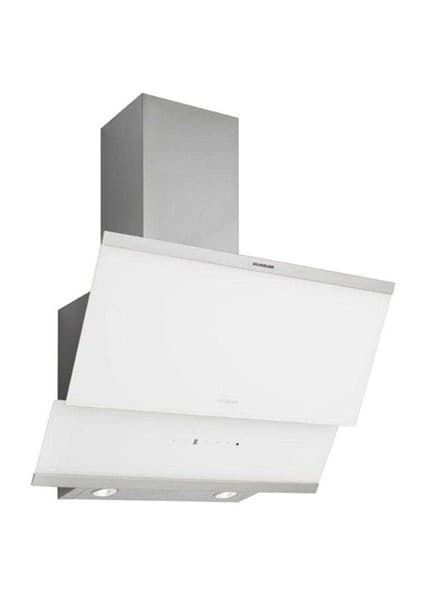 Silverline 3420 Classy Beyaz Cam Davlumbaz 60Cm Yatık Duvar Tipi