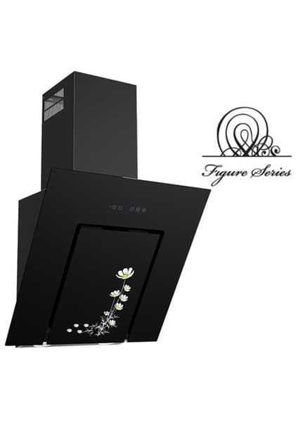 Termikel Lumex 6035 Papatya 60 Cm Dekoratif Yatay Cam Davlumbaz