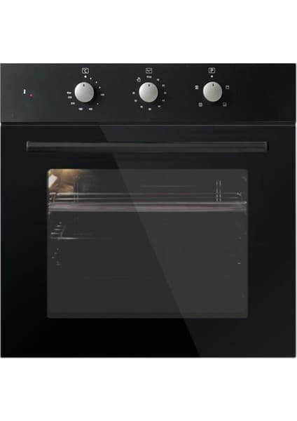 Luxell B66 Sf2 mt Emaye Panelli Siyah Fırın