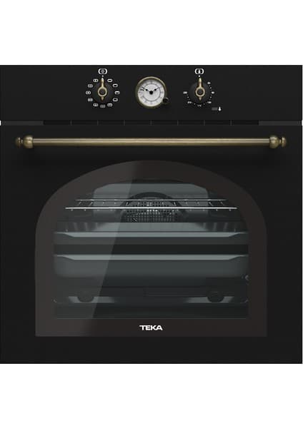 Teka HRB 6300 AT Ankastre Multifonksiyonel Analog Zamanlayıcılı Country Fırın Antrasit 70 lt 111010010 6
