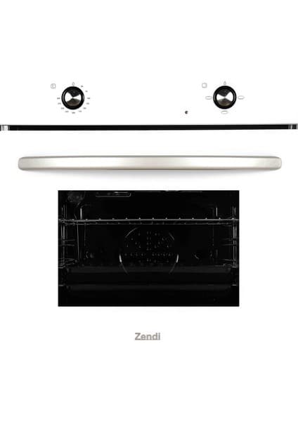 Zendi ZF3001B Siyah Ankastre Statik Fırın 3