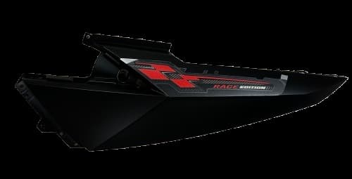 Tvs Ntorq 125 Sol Sele Altı Yan Kapak Kırmızı Orijinal - Resim 1