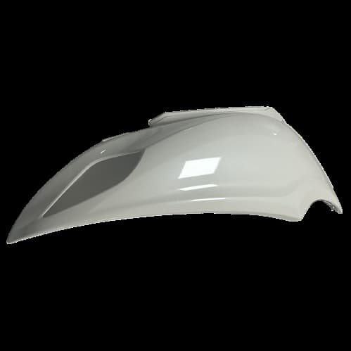 Yamaha Delight 115 Sağ Sele Altı Yan Kapak Beyaz Orijinal 2013-2016