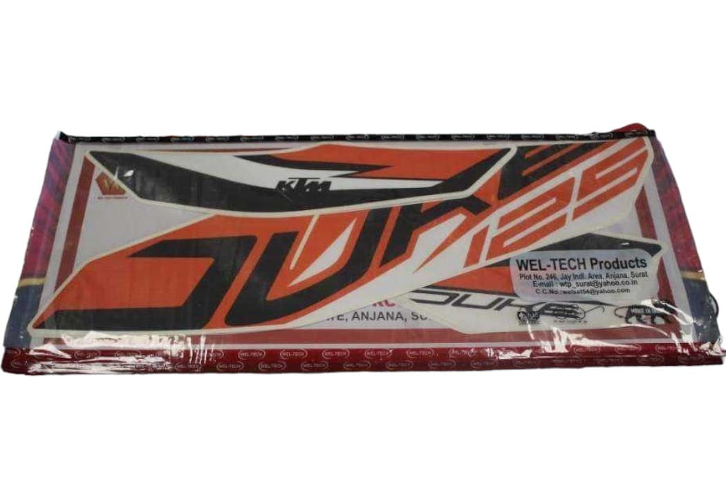 KTM DUKE STICKER ARMA SETİ - Resim 1