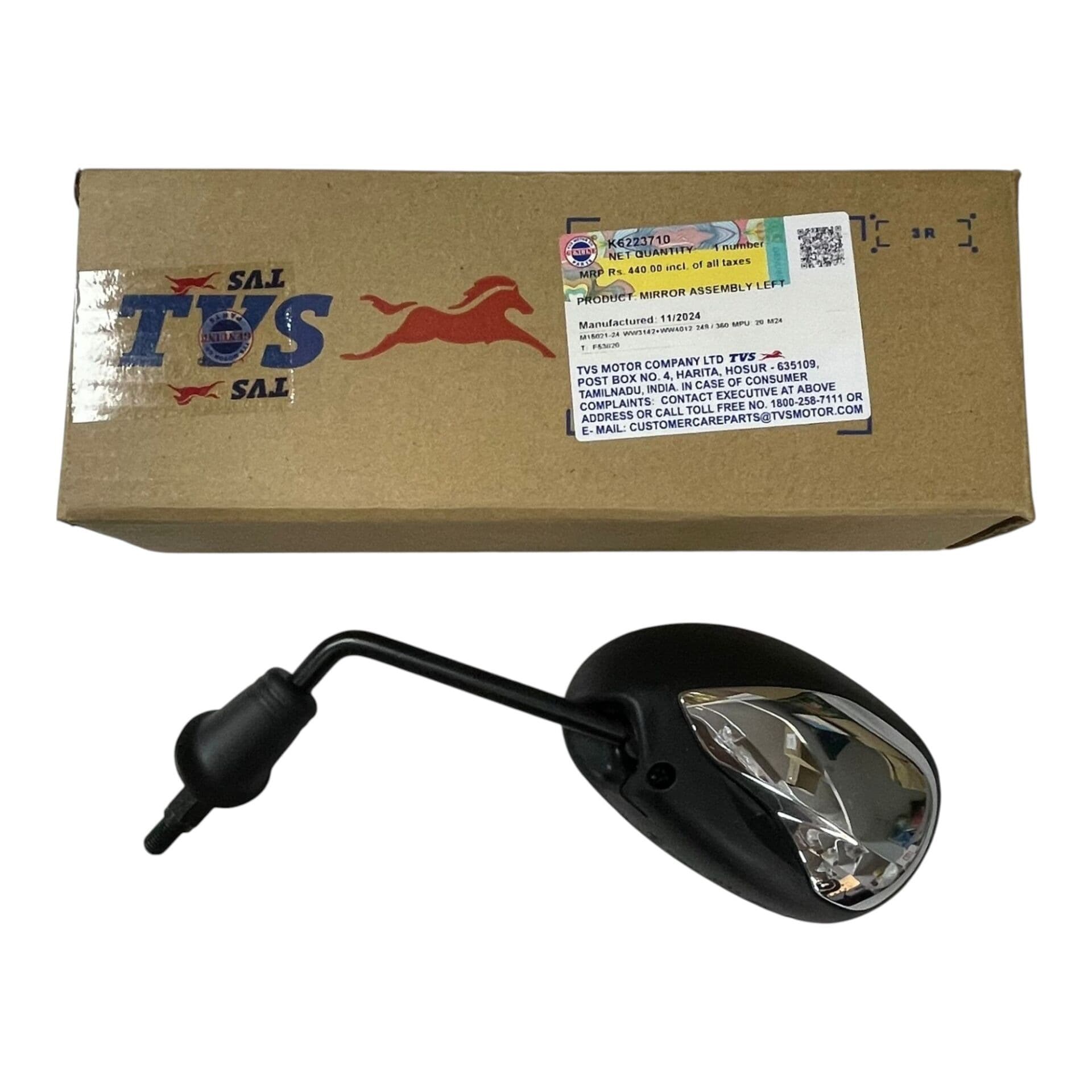 Tvs Jüpiter 125 Sol Dikiz Aynası Orijinal K6223710 - Resim 1