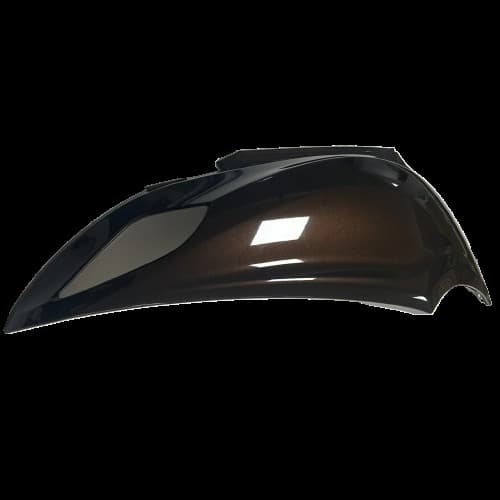 Yamaha Delight 115 Sağ Sele Altı Yan Kapak Kahverengi Orijinal 2013-2016 - Resim 1