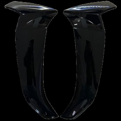 Yamaha Crypton C8 Dış Dizlik Rüzgarlık Sağ Sol Grenaj Siyah