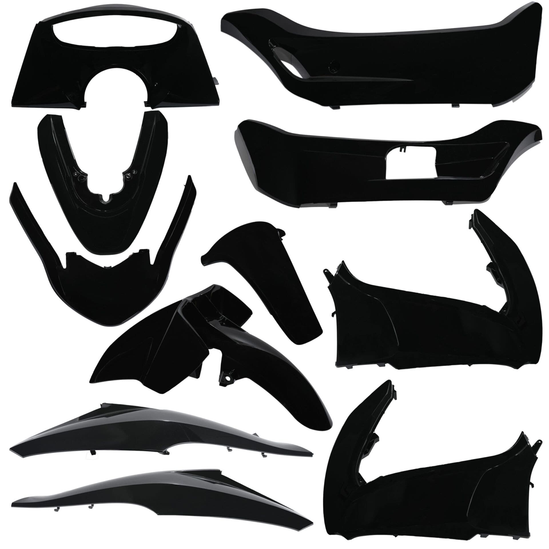 Honda PCX 125 Kaporta Seti Siyah (2012-2013) - Resim 1