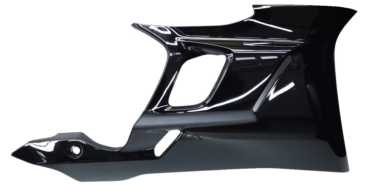 Yamaha R25 2019 Sağ Alt Kapak 2 Parlak Siyah