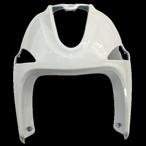 Yamaha Delight 115 Ön Göğüs Sinyal Çerçevesi Ana Panel Beyaz Orijinal 2013-2016 - Resim 1