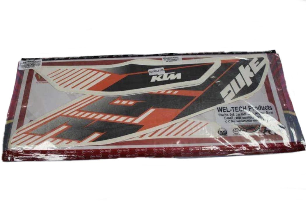 KTM DUKE STICKER ARMA SETİ - Resim 1