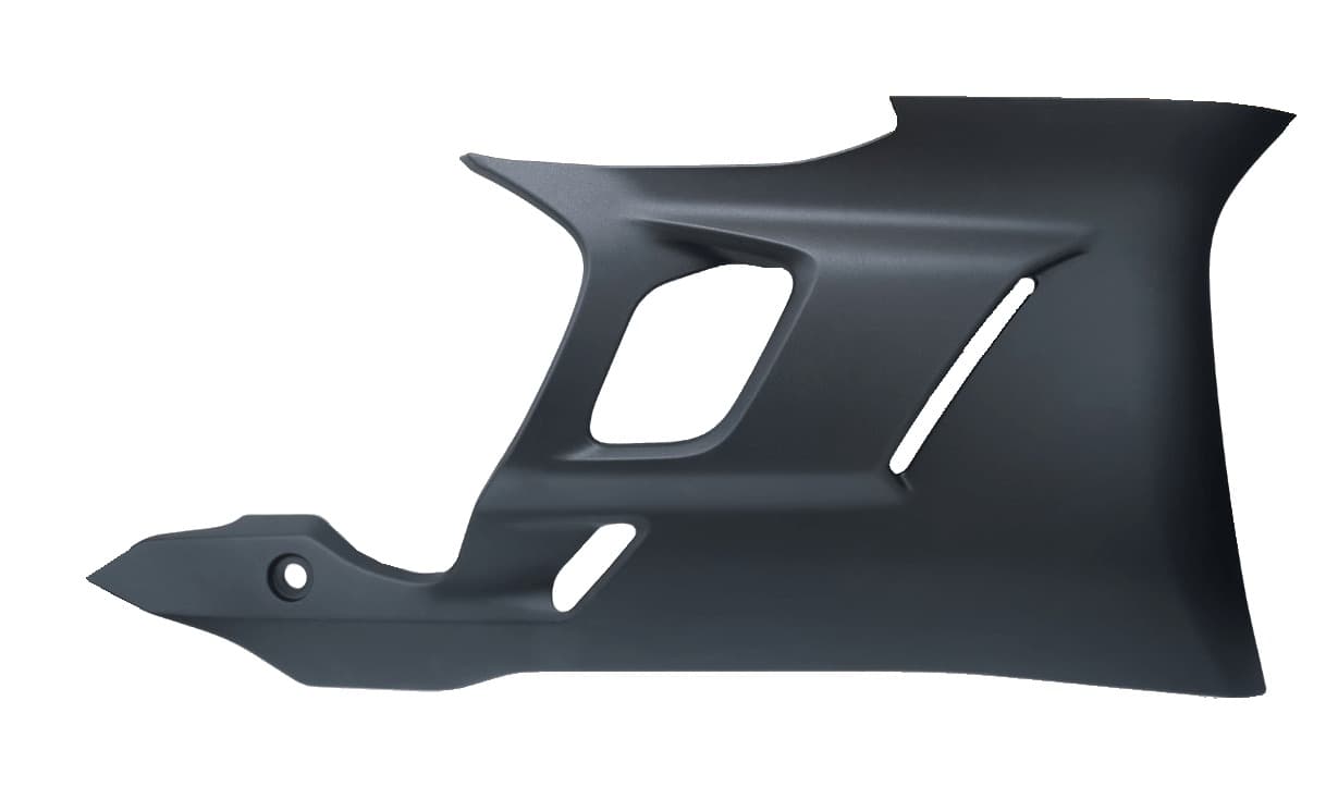 Yamaha R25 2019 Sağ Alt Kapak 2 Mat Siyah