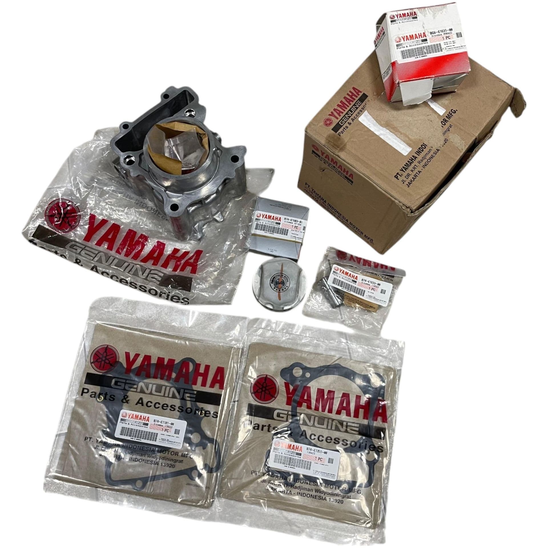 Yamaha Xmax 250 Silindir Piston Sekman Seti Alt Üst Conta Komple Set Orijinal 2018-2024