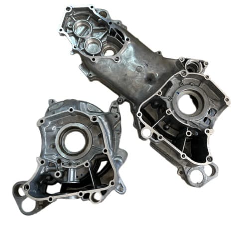 Yamaha Delight 115 Sağ-Sol Motor Blok Kartel Seti Orijinal 2013-2016